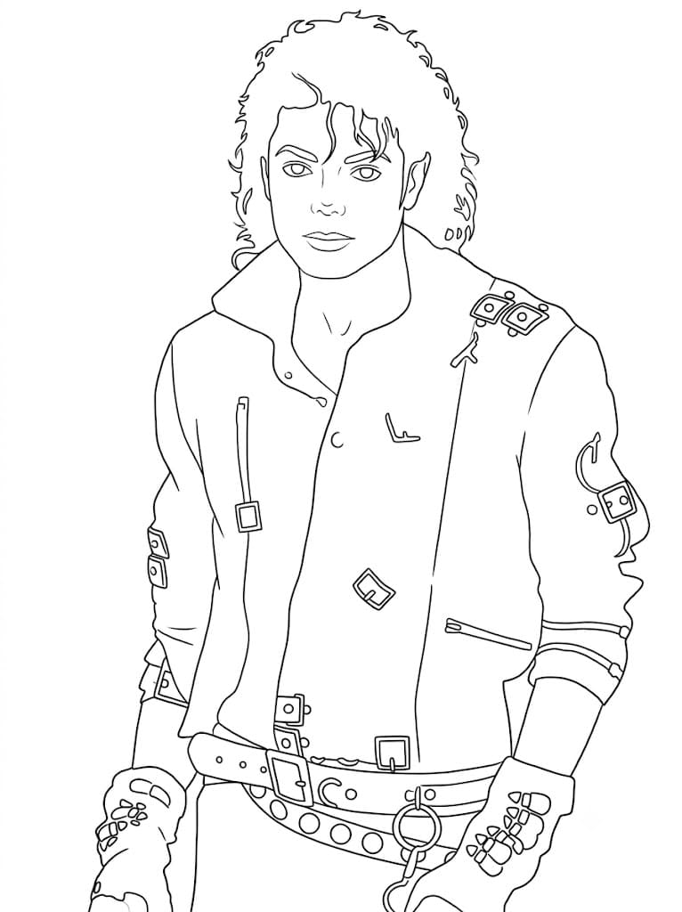 Afbeelding Michael Jackson afdrukbaar