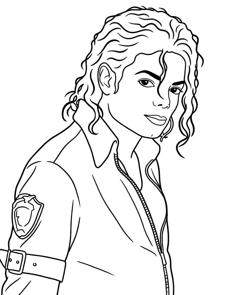 Afbeelding Michael Jackson printbaar