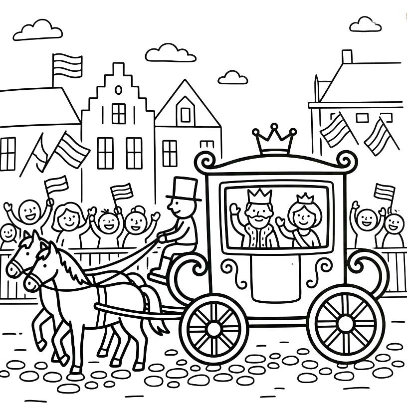 Afbeelding Prinsjesdag afdrukbaar