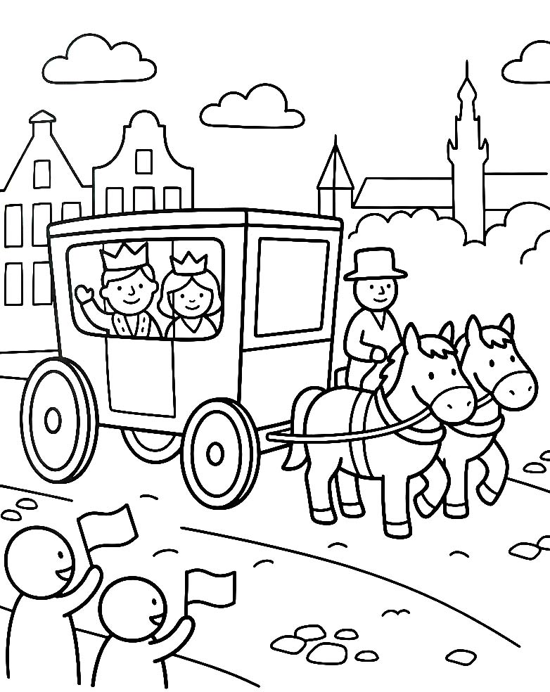 Afbeelding Prinsjesdag gratis afdrukbaar