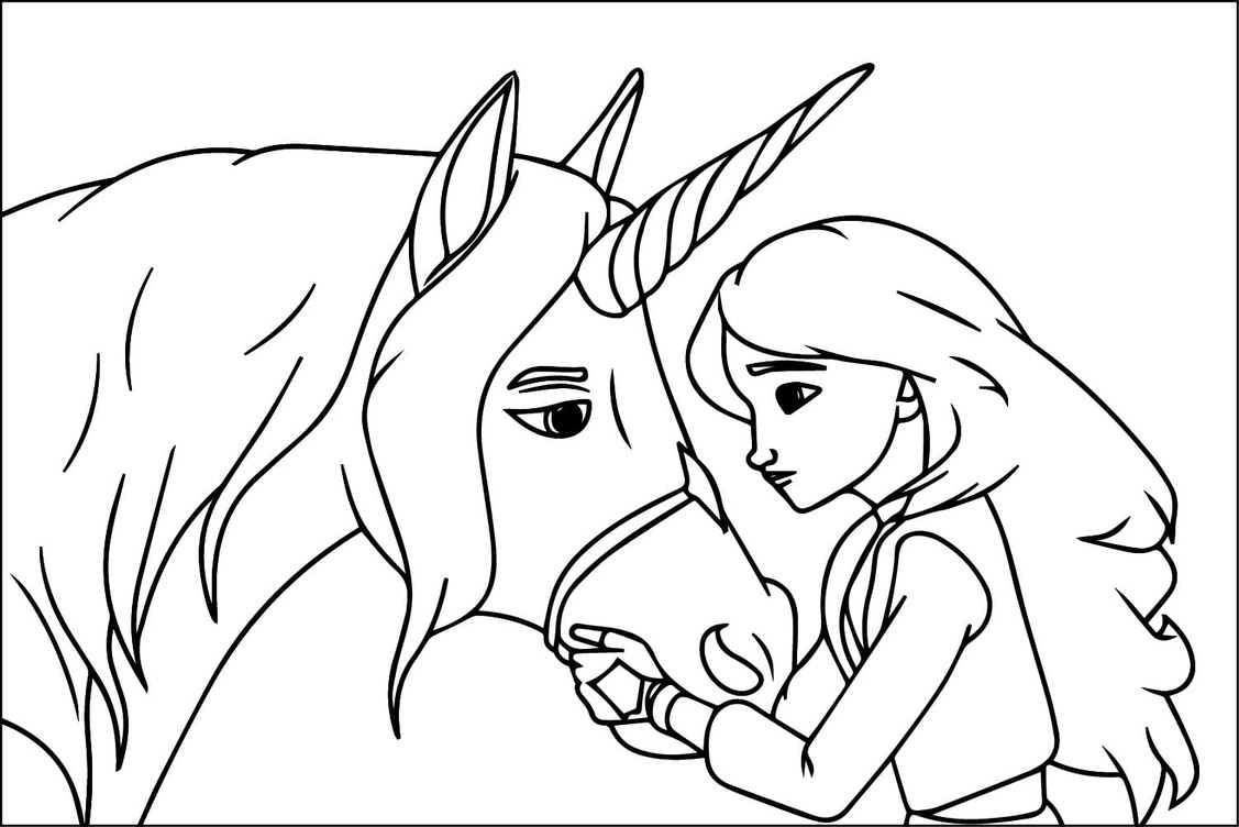 Afbeelding Unicorn Academy gratis afdrukbaar