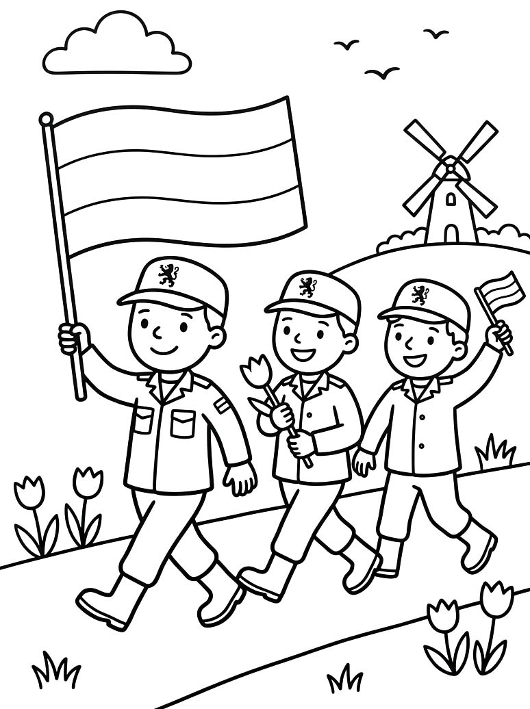 Afbeelding Veteranendag gratis afdrukbaar
