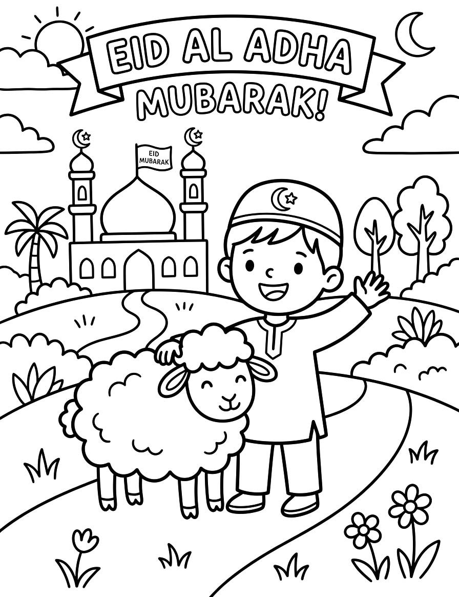 Eid al Adha gratis eenvoudig
