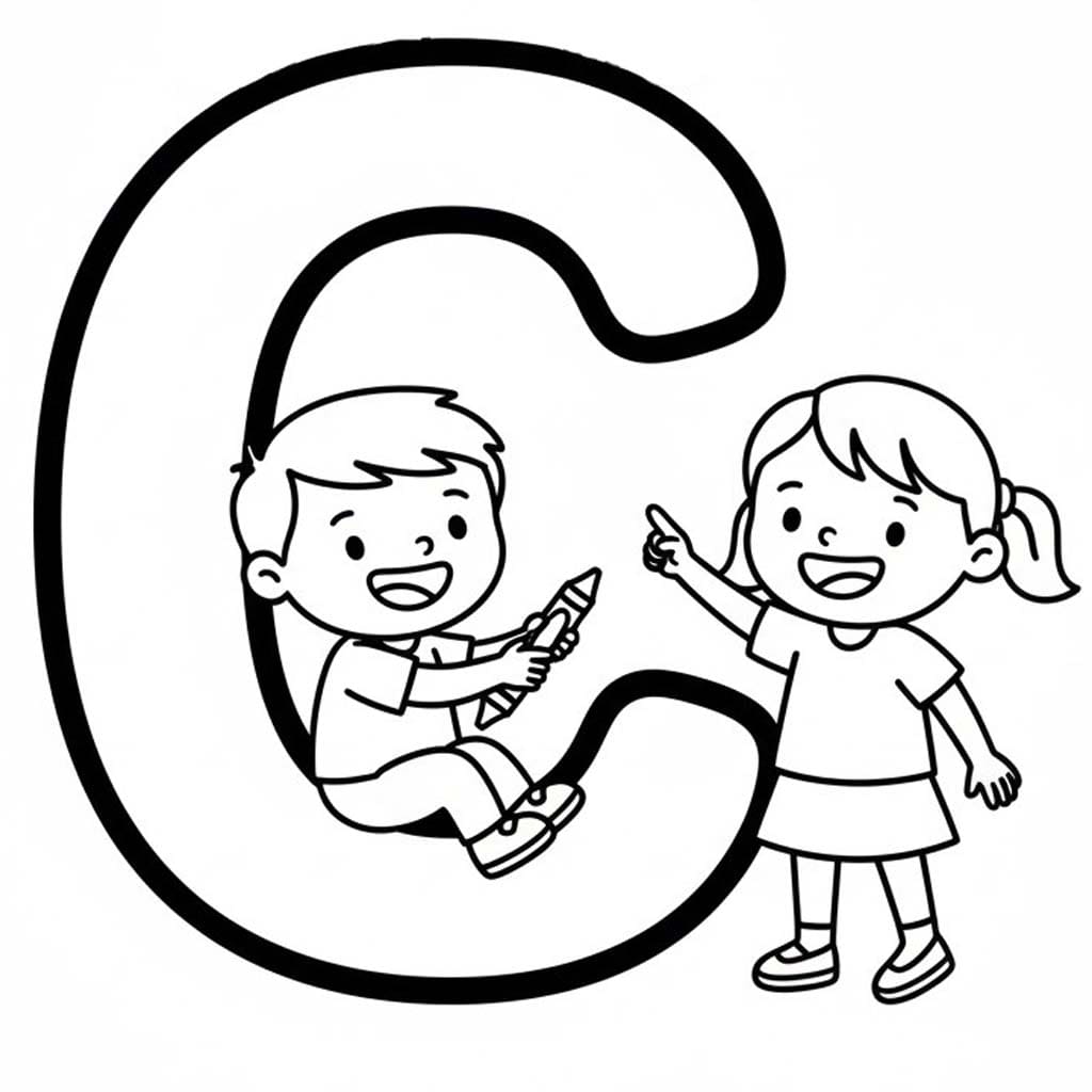 Letter C gratis