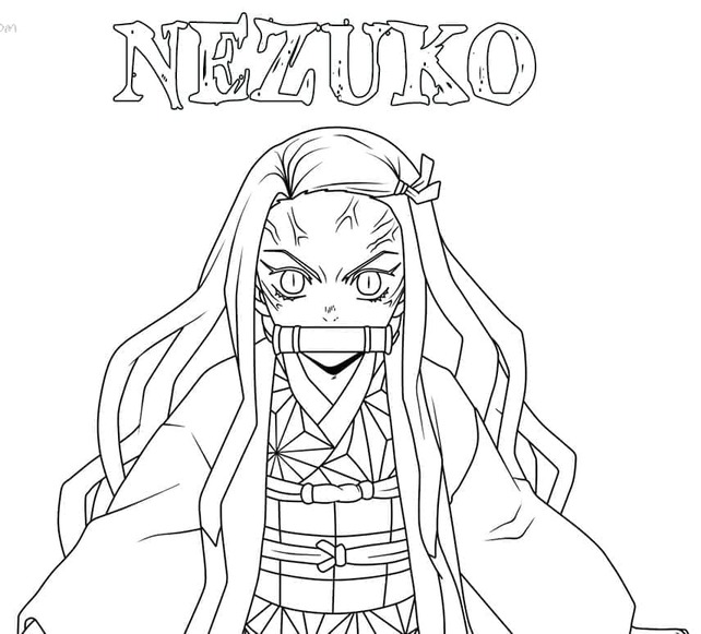 Nezuko gratis simpel