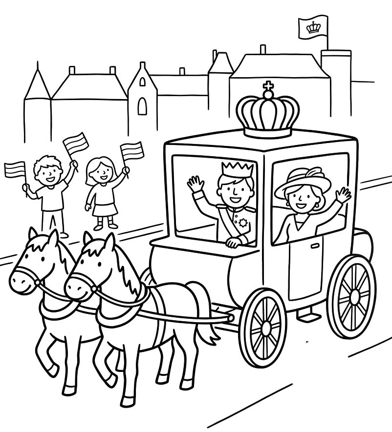 Prinsjesdag afdrukbaar simpel