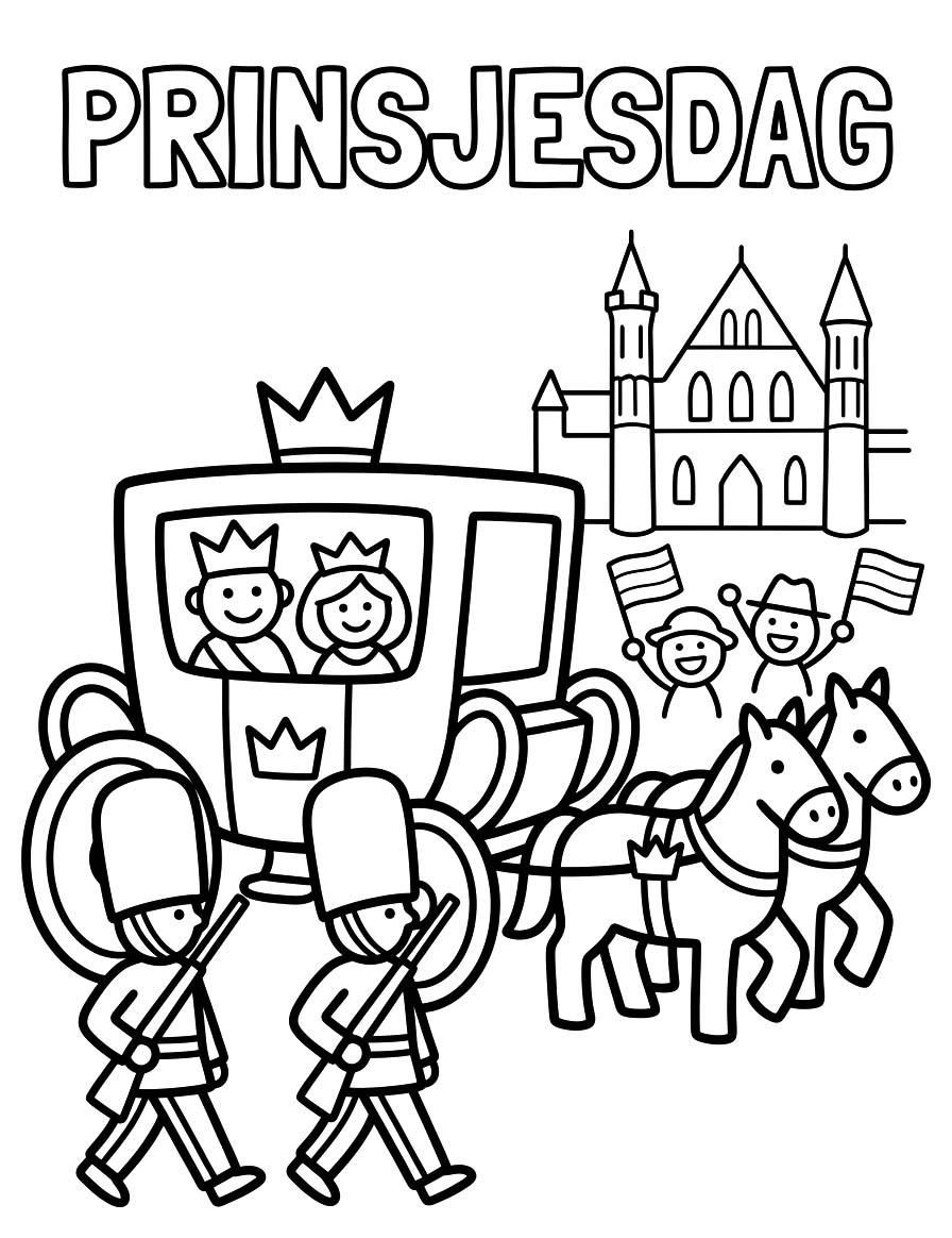 Prinsjesdag afdrukbaar voor kinderen