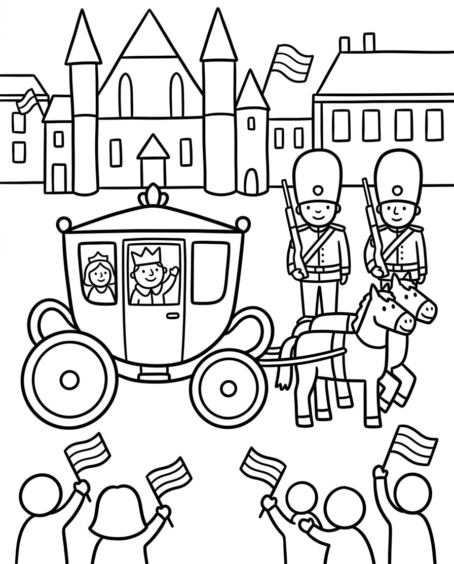 Prinsjesdag gratis afdrukbaar voor kinderen