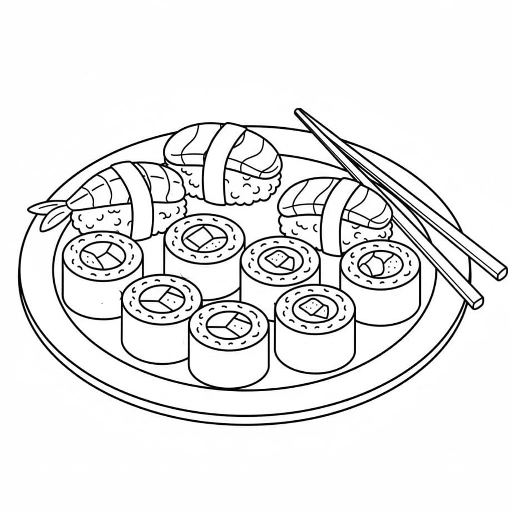Sushi gratis basis