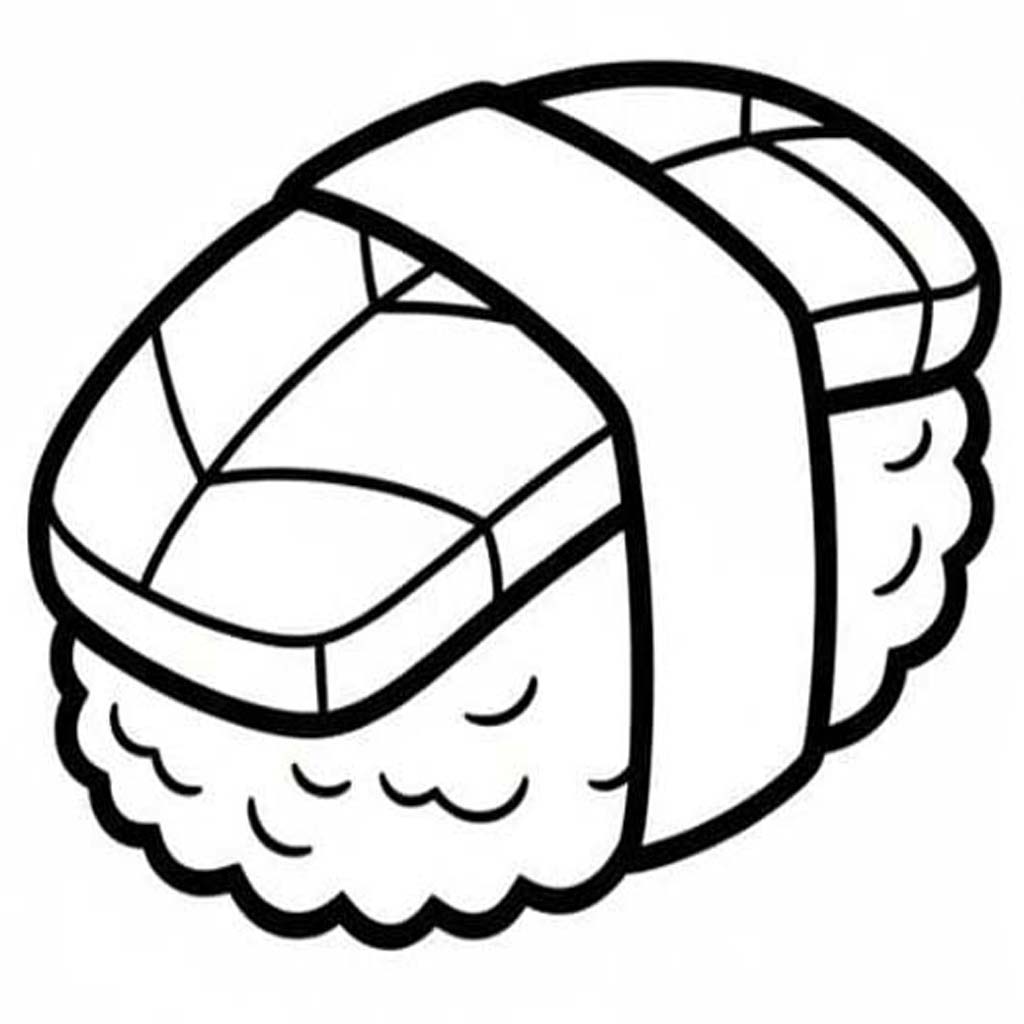 Sushi gratis eenvoudig