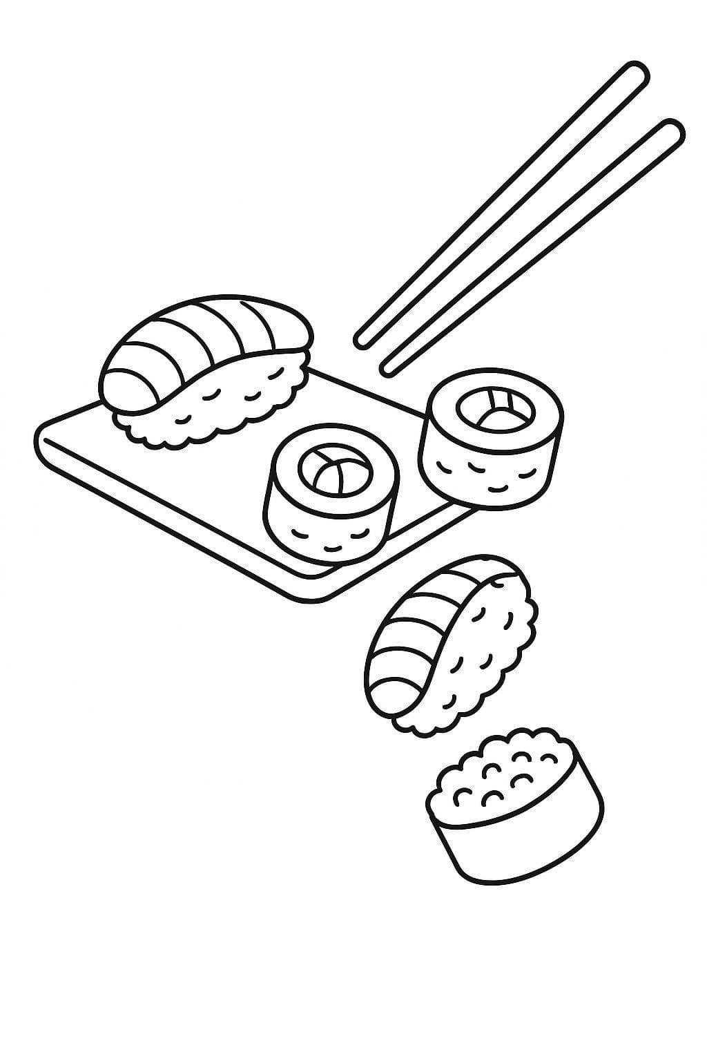 Sushi gratis simpel