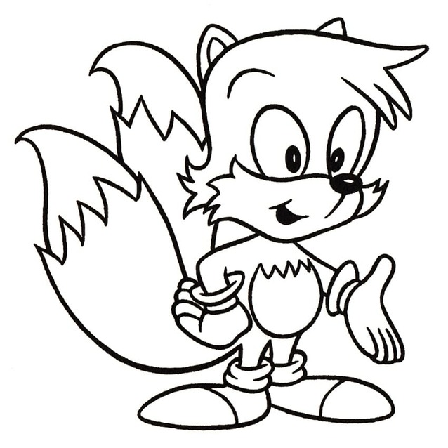 Tails afdrukbaar basis