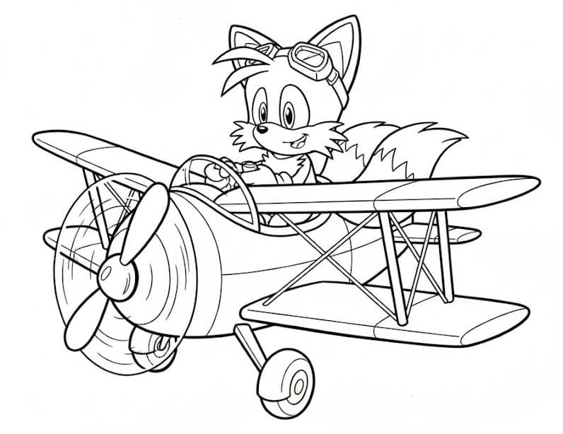 Tails gratis afdrukbaar voor kinderen