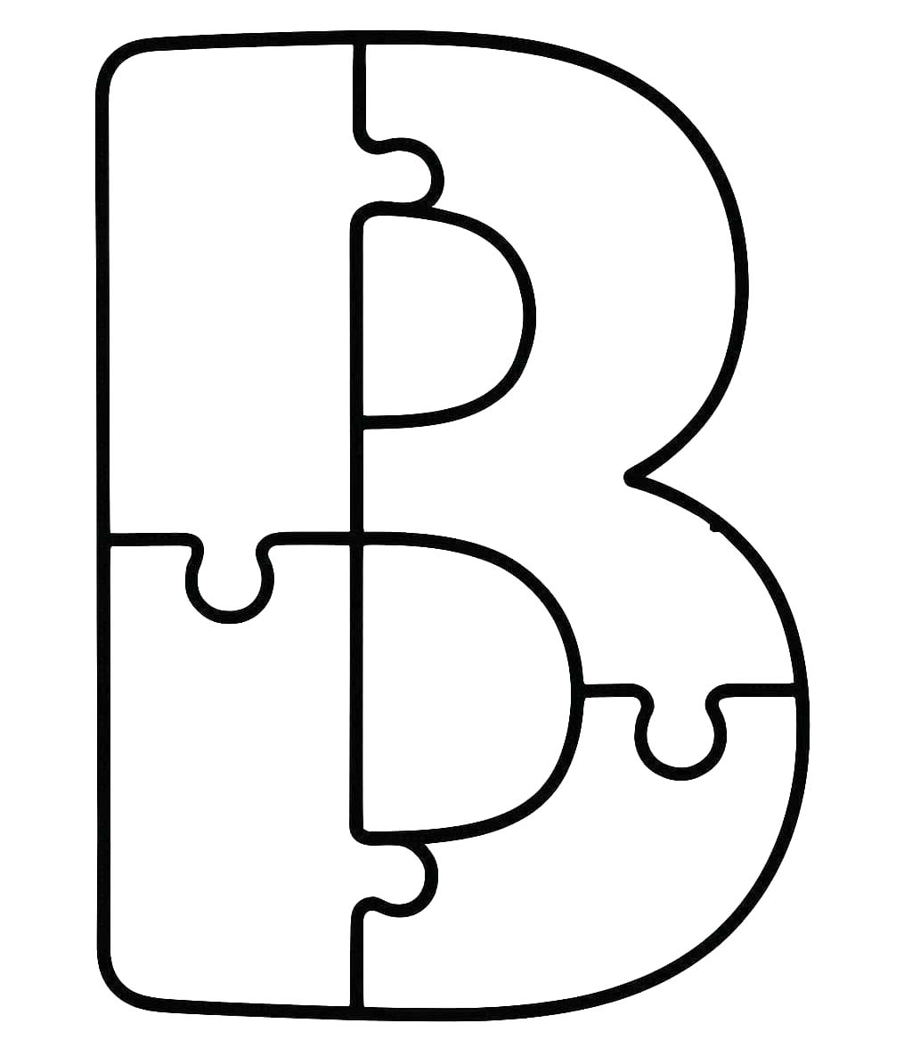 Tekenen Letter B basis
