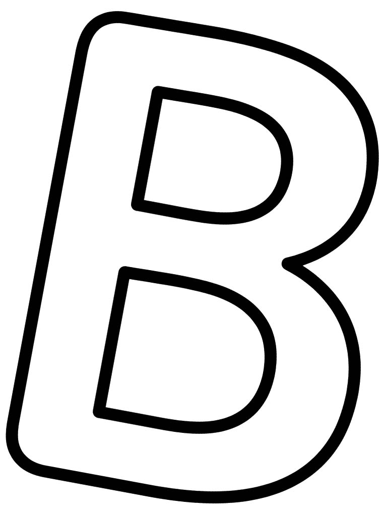 Tekenen Letter B