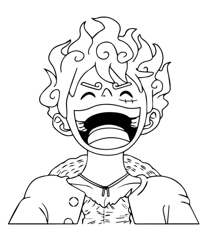 Tekenen Luffy