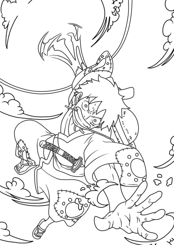 Tekenen Luffy simpel