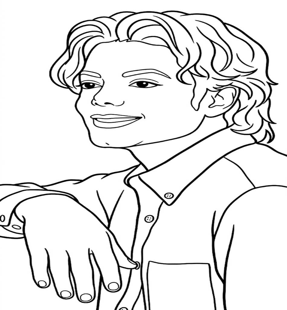 Tekenen Michael Jackson basis