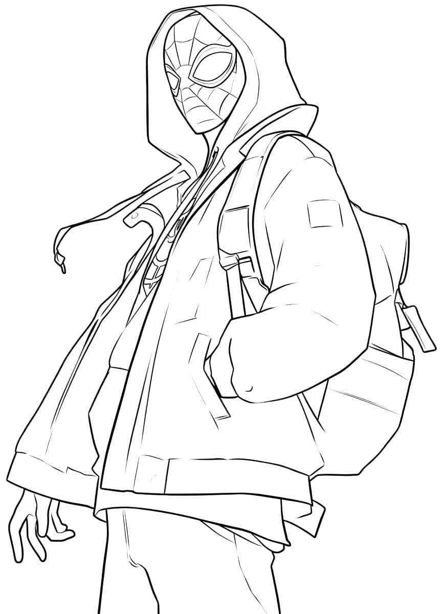Tekenen Miles Morales