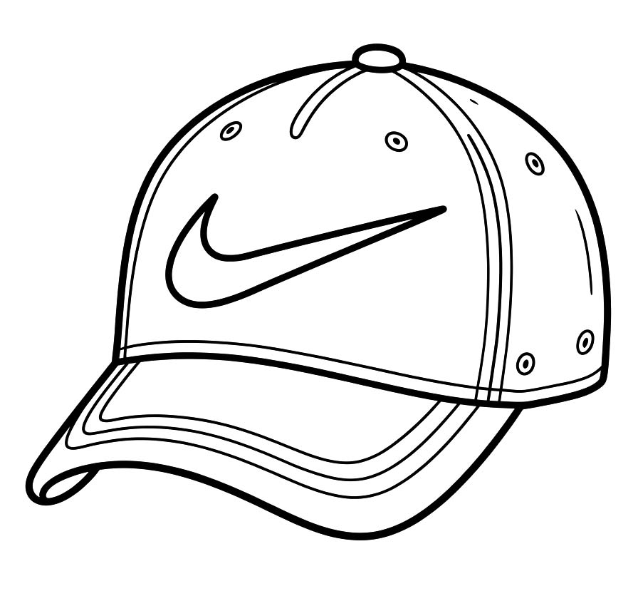 Tekenen Nike gratis simpel