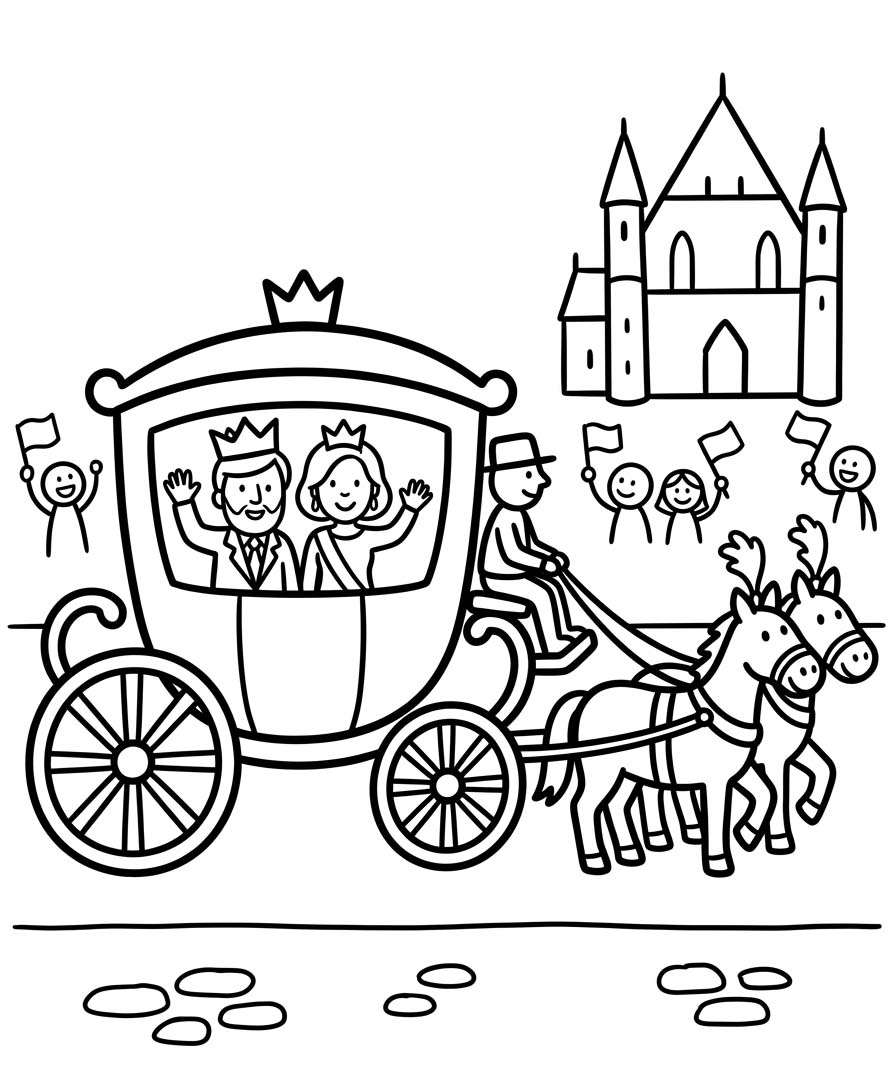 Tekenen Prinsjesdag basis