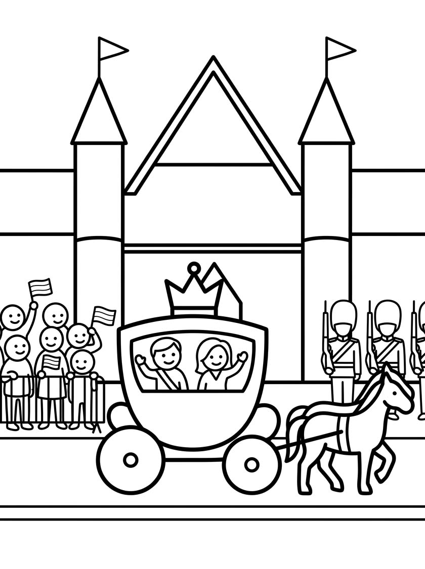 Tekenen Prinsjesdag gratis