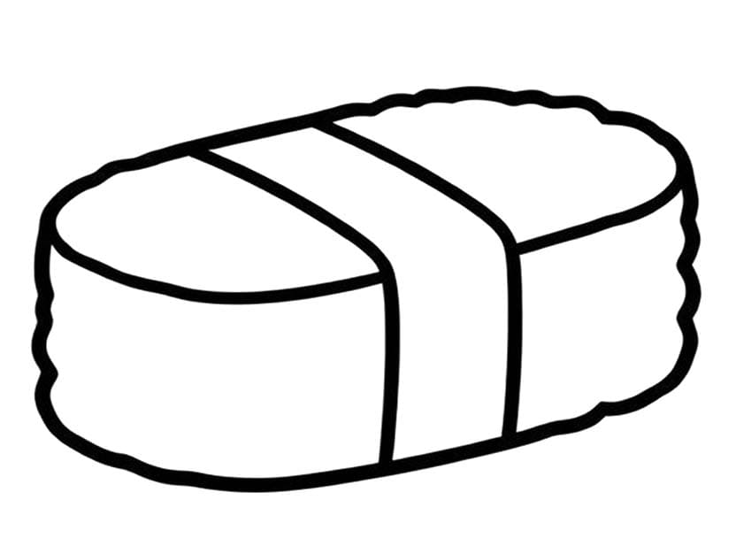Tekenen Sushi gratis basis