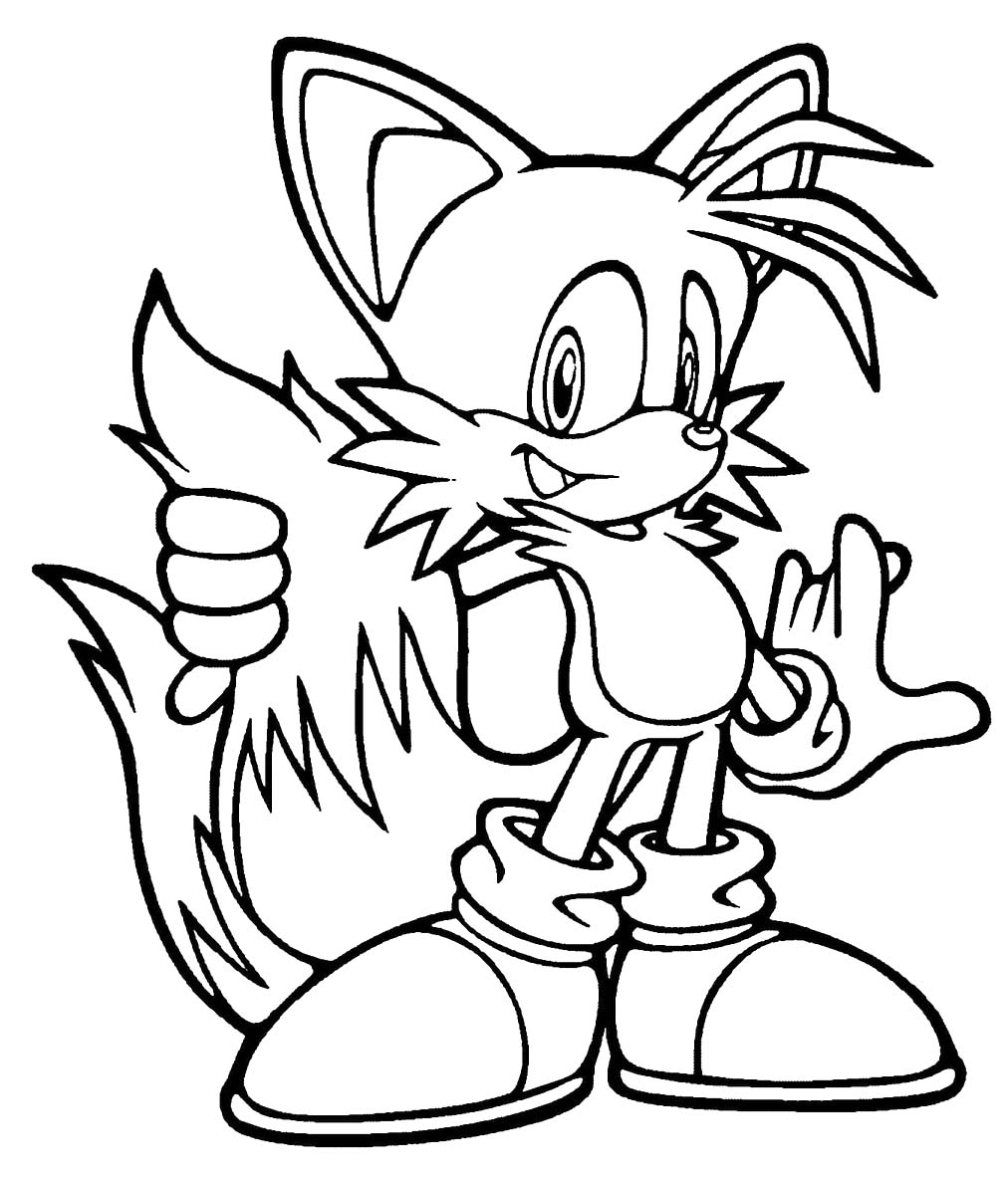 Tekenen Tails gratis basis