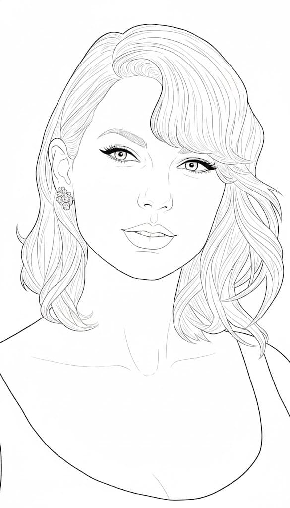 Tekenen Taylor Swift basis