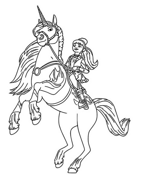 Tekenen Unicorn Academy gratis basis