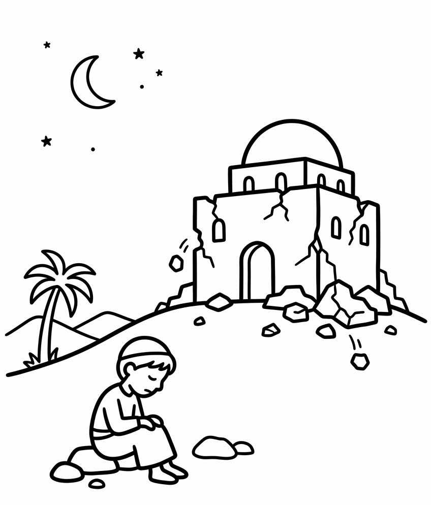 Tekening Tisha B’av gratis basis