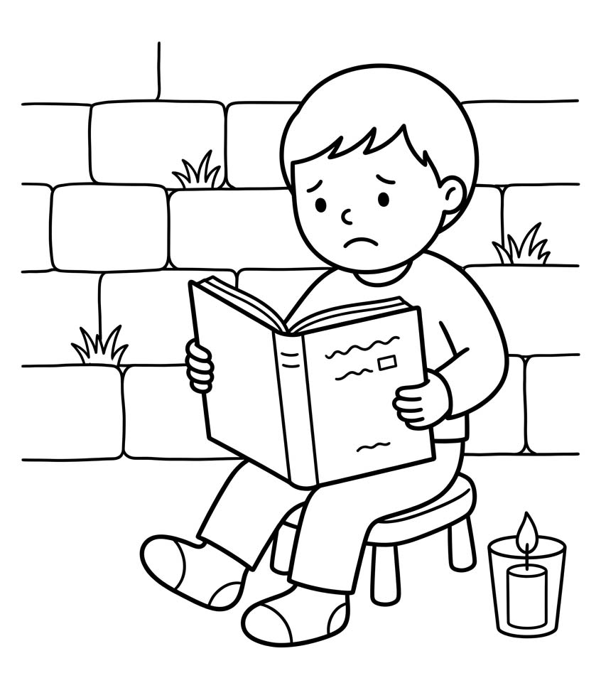 Tisha B’av afdrukbaar basis