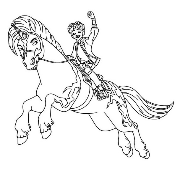 Unicorn Academy afdrukbaar simpel