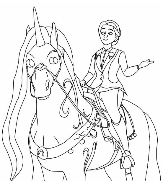 Unicorn Academy afdrukbaar voor kinderen