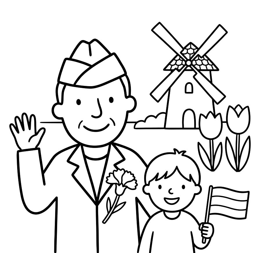 Veteranendag gratis afdrukbaar basis