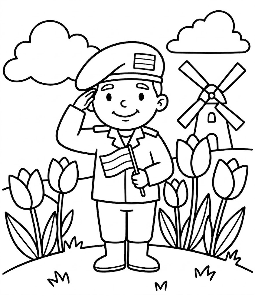 Veteranendag gratis afdrukbaar