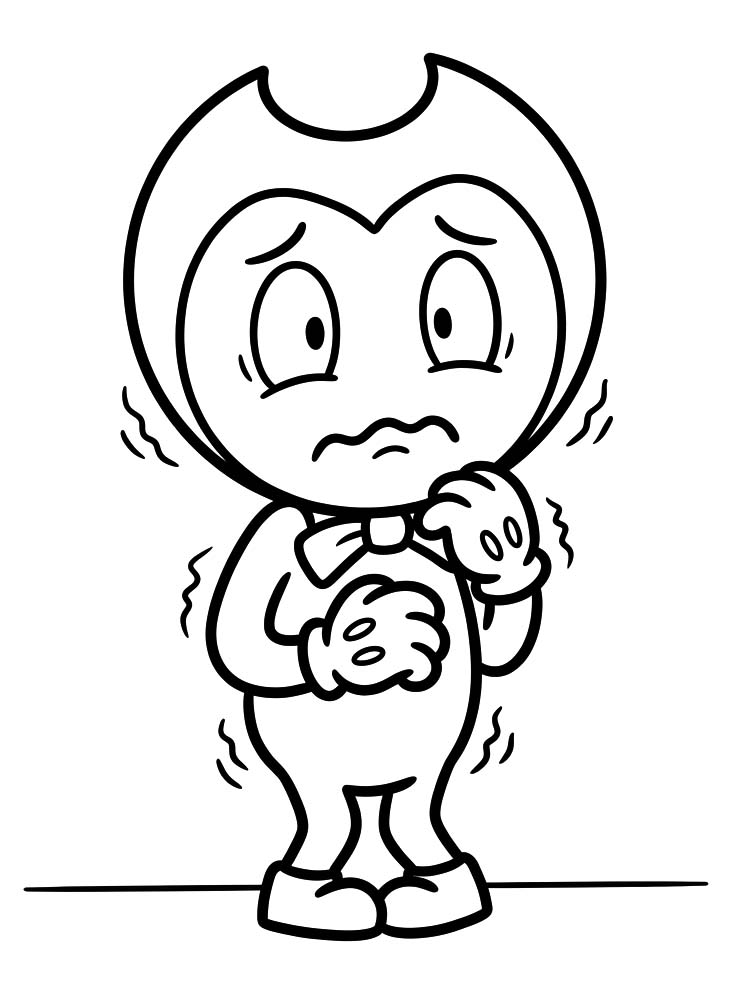 Afbeelding Bendy gratis afdrukbaar
