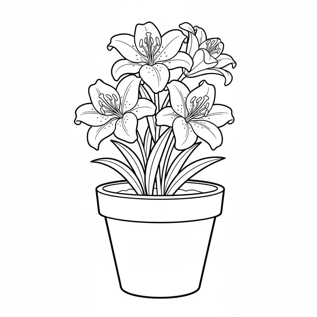 Afbeelding Bloempot