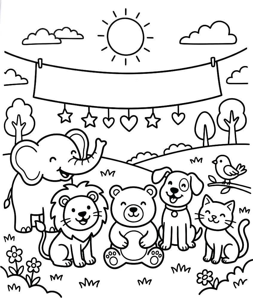 Afbeelding Dierendag printbaar