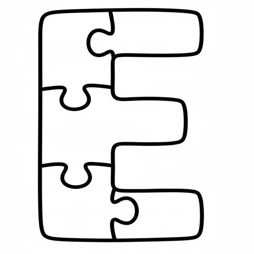 Afbeelding Letter E gratis
