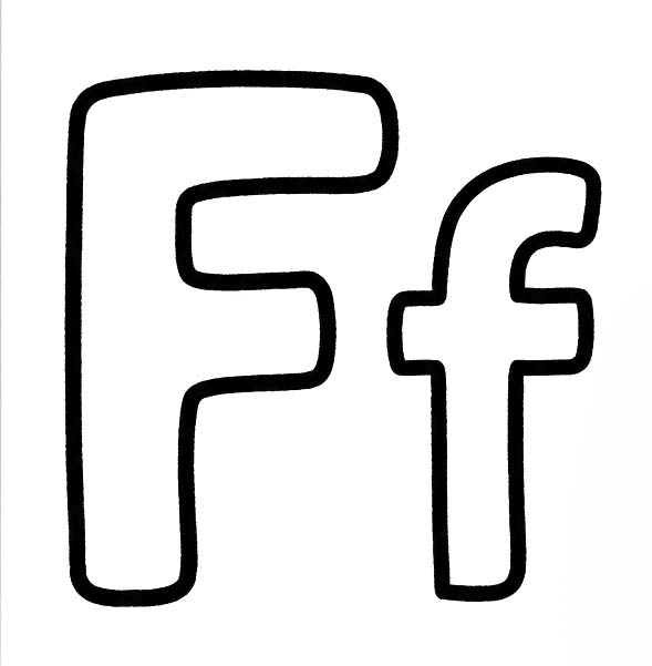 Afbeelding Letter F