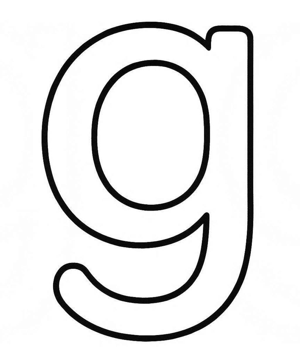 Afbeelding Letter G gratis