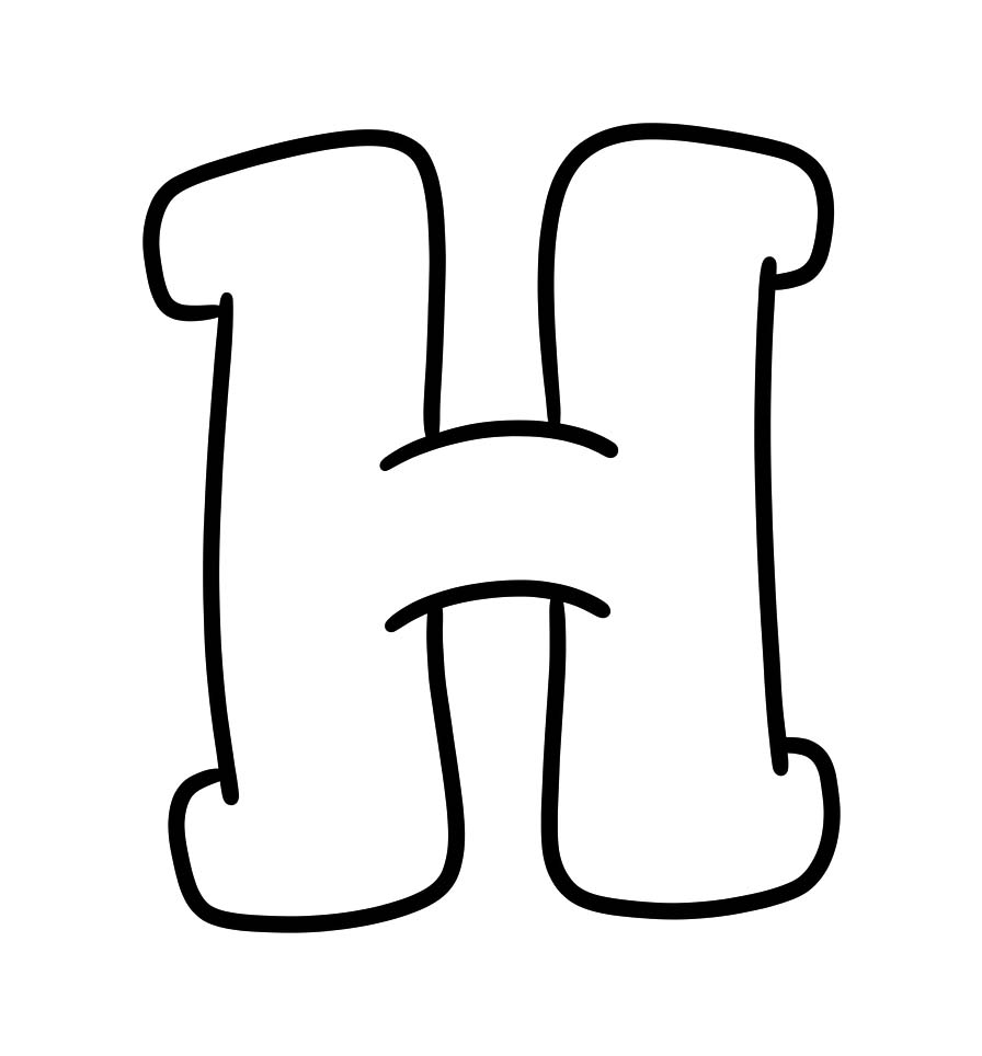 Letter H