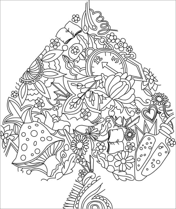 Afbeelding Zentangle gratis afdrukbaar