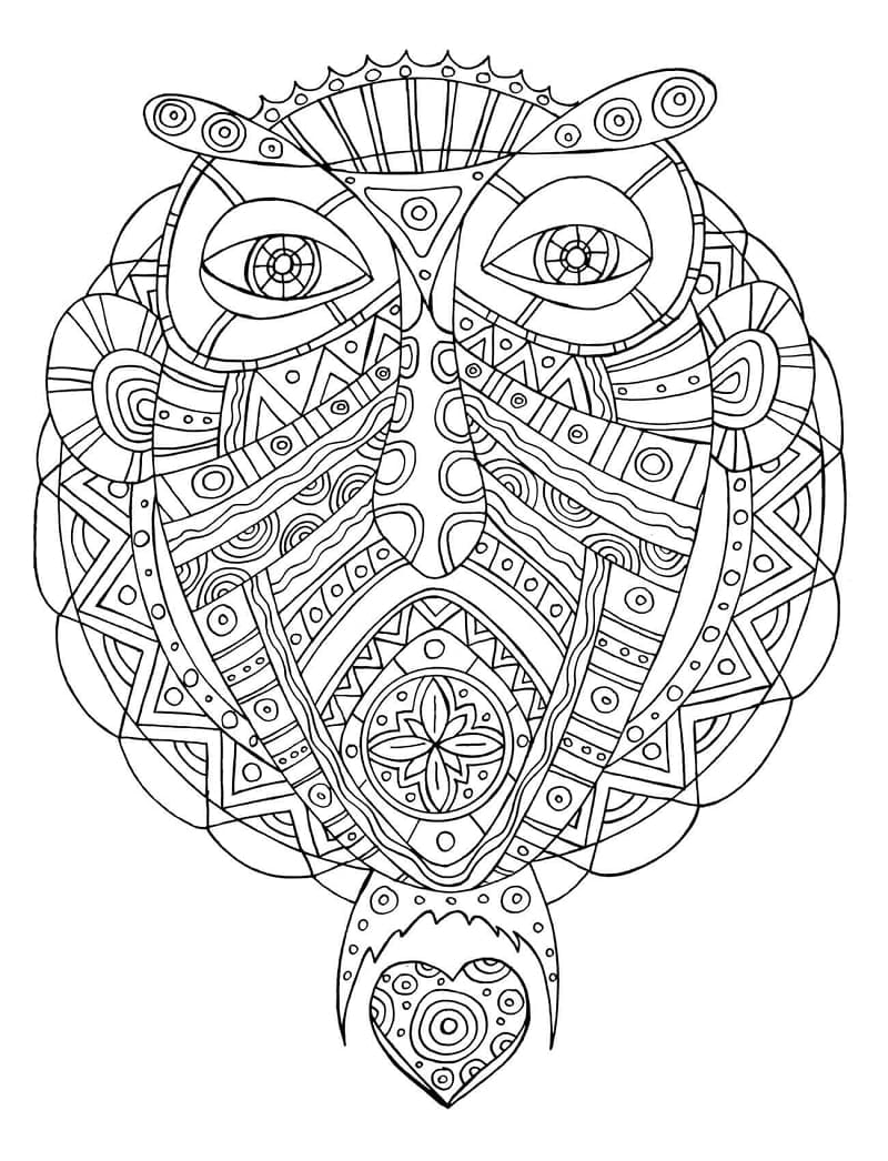Afbeelding Zentangle gratis