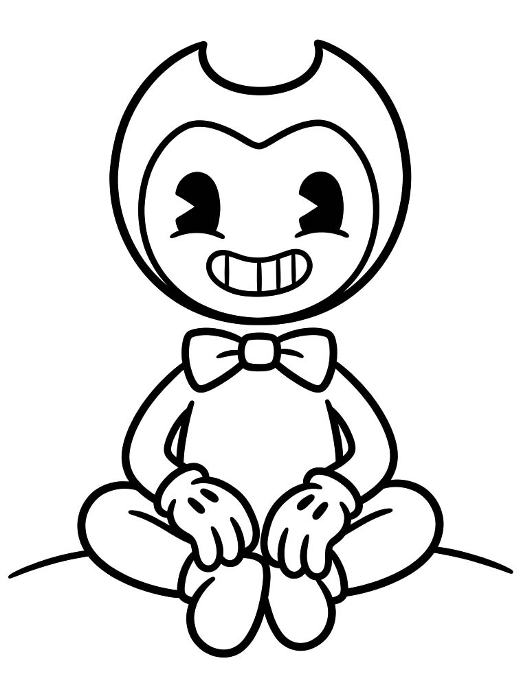Bendy gratis afdrukbaar eenvoudig
