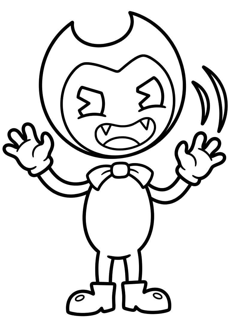 Bendy gratis afdrukbaar simpel