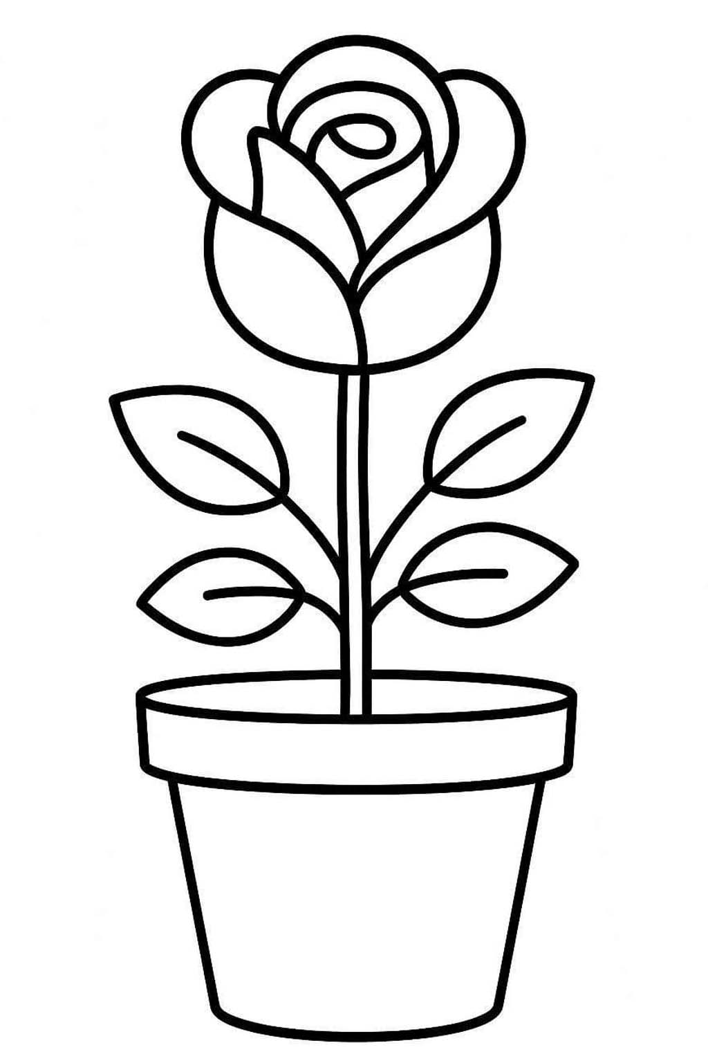 Bloempot voor kinderen