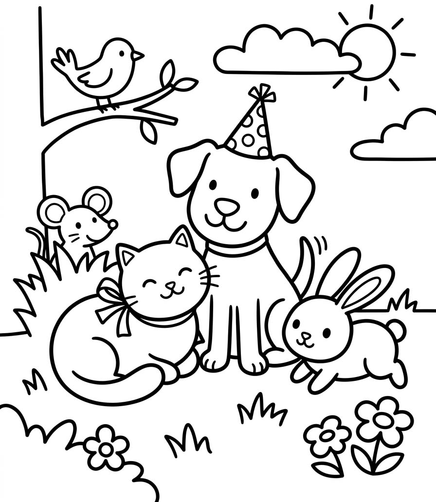 Dierendag gratis afdrukbaar