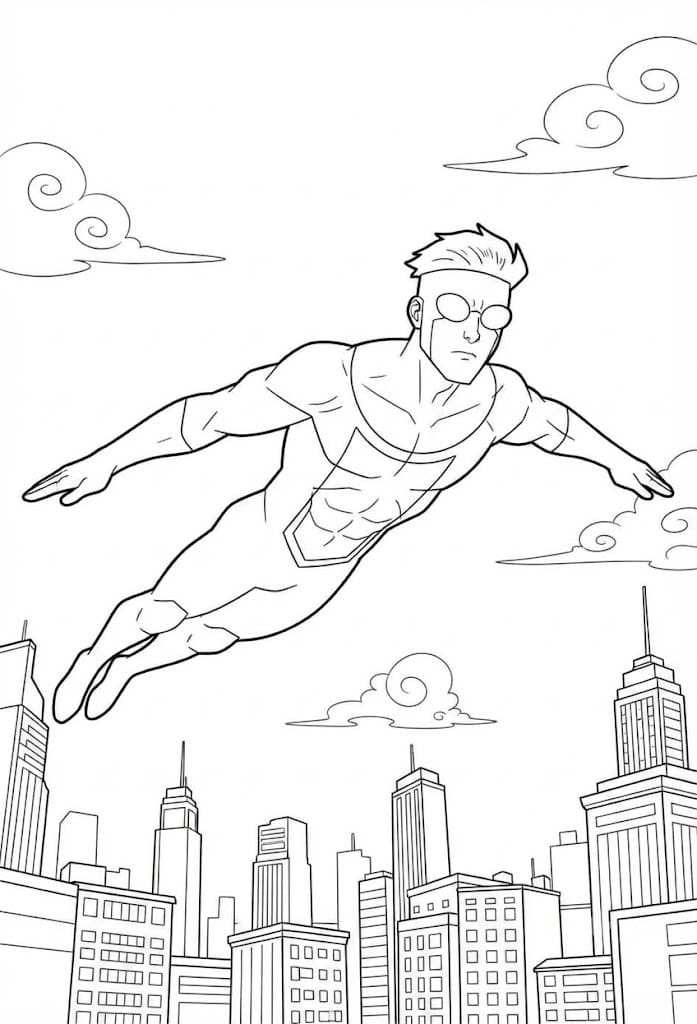 Invincible gratis afdrukbaar